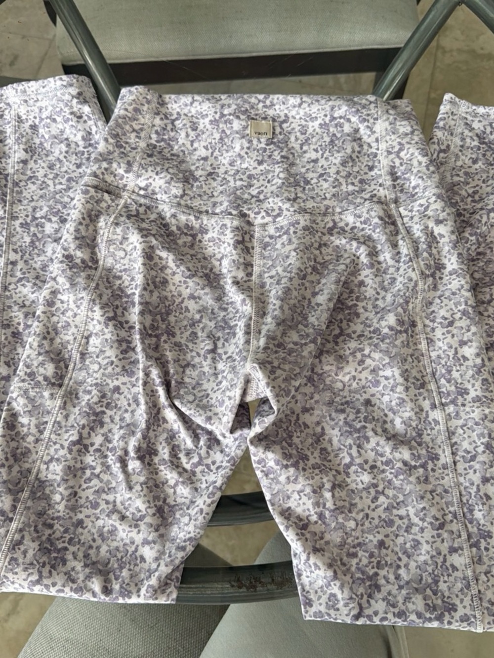 Vuori Lavender Floral Leggings